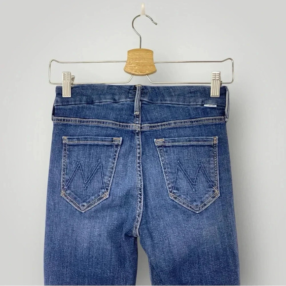 MOTHER Girl CrushThe Looker Ankle Fray Jeans Size 25 - Picture 12 of 16